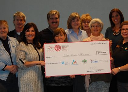BREAKING NEWS: FOUNDATION AWARDS $700,000 TO 5 LOCAL CHARITIES