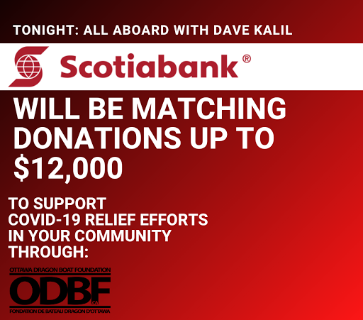 Scotiabank to Match Donations During A Dave Kalil Song